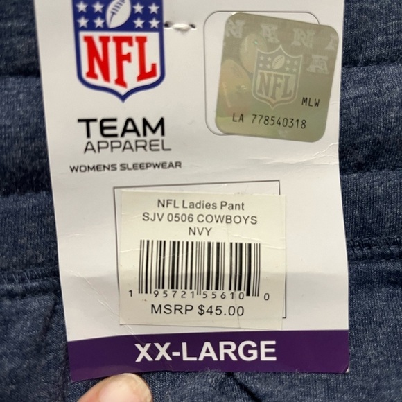 NWT Dallas Cowboys   joggers - Picture 5 of 7